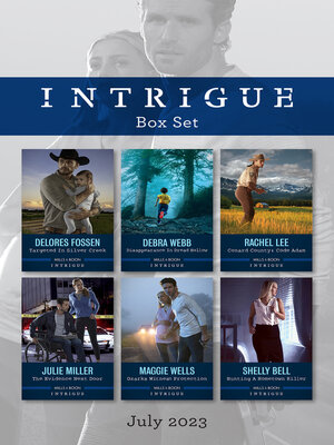 cover image of Intrigue Box Set July 2023/Targeted in Silver Creek/Disappearance in Dread Hollow/Conard County